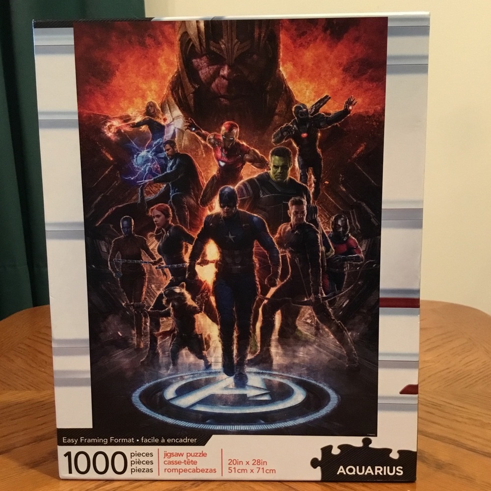 Marvel Avengers Endgame 1000 Piece Jigsaw Puzzle